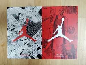 NIKE AIR JORDAN × SLAM DUNK 非売品ポストカード ノベルティ ジョーダン6レトロ スラムダンク JORDAN BRAND THE FIRST SLAM DUNK