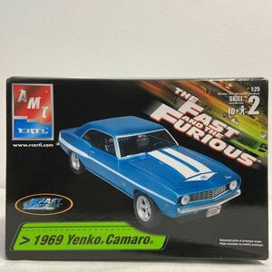 未組立 AMT ERTL 1/25 FAST&FURIOUS Yenko Camaro 1969年 ワイルドスピード ×2 シボレー カマロ 