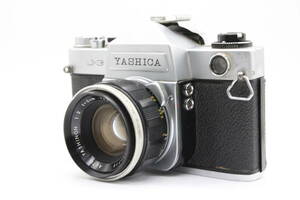 【返品保証】 ヤシカ Yashica J-3 Auto Yashinon 5cm F2 M42マウント ボディレンズセット v2043