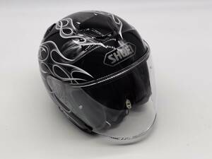 SHOEI ショウエイ J-CRUISE REBORN ジェイ-クルーズ リボーン J-Cruise GREY/BLACK ジェットヘルメット Mサイズ