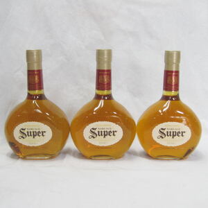 ● ニッカウヰスキー スーパーニッカ 43% 700ml 3本 NIKKA Super 未開栓！