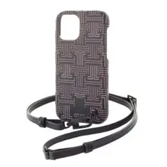 LANVIN - iPhone13 Pro - Black ネックストラップ付属