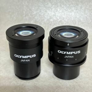 9-31） OLYMPUS オリンパス 顕微鏡用 接眼レンズ WHN10X/22 UIS2 2個 