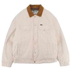 Supreme/Schott Canvas Down Trucker Jacket　ナチュラルL　シュプリーム/ショット キャンバス ダウン トラッカー ジャケット　2022FW