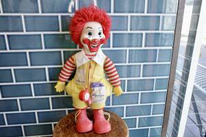 ビンテージ　１９７８　Ronald Mcdonald ロナルド　マクドナルド　プラッシュ　ぬいぐるみ　アドキャラ　USA製　アメリカ　マック　②