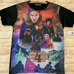 新品 ストレンジャーシングス【STRANGER THINGS】Tシャツ　③ L