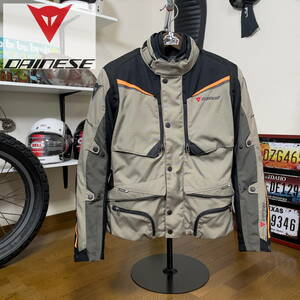 参考価格９万☆DAINESE SANDSTORM GORE-TEX JACKET サンドストーム ゴアテックスジャケット グレー/48 ◇バイク ウインタージャケット