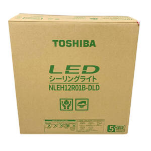 24C793_ジ5【2022年製】TOSHIBA 東芝 LEDシーリングライト NLEH12R01B-DLD 12畳まで 照明 LED照明 現状品 中古