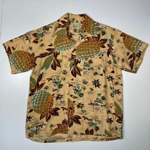 SUGAR CANE Hawaiian Shirt 東洋エンタープライズ シュガーケーン ハワイアン 半袖 シャツ アロハ レーヨン T552