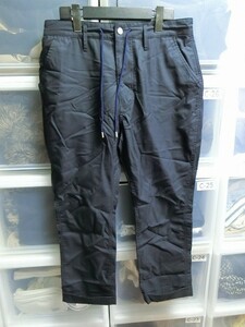 nonnative HIKER ANKLE CUT SLACKS アンクルカットスラックスパンツ 0 ブラック #NN-P1939 ノンネイティブ