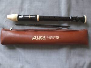 ８　AULOS　Soprano Recorder　ソプラノリコーダー　702B　eco