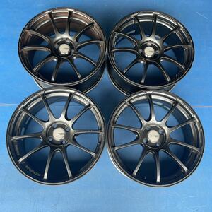 希少 軽量　ヨコハマ　アドバン　レーシング　RZ F ADVAN Racing RZ-F 18×7.5J+42 PCD100-4穴　ハブ径約63mm ホイール4本セット