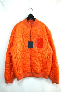 LOUIS VUITTON LVSE QUILTED BLOUSON ルイヴィトン LV SE キルティング ブルゾン オレンジ サイズ56 RM221Q DH1 HLB51E