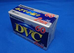 【未開封】Panasonic AY-DVM60V2 DVC(デジタル・ビデオ・カセット) MiniDV 2パック 標準60分/LP90分 ビデオテープ ジャンク
