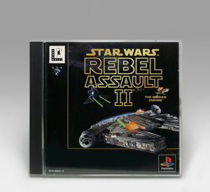 ● PS スターウォーズ：レベルアサルト 2 SLPS-00638 - 9 STAR WARS - REBEL ASSAULT II - THE HIDDEN EMPIRE NTSC-J Lucasarts 1996