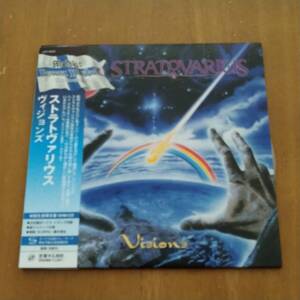 紙ジャケ　　　SHM-CD　　　STRATOVARIUS　　　　/　 　 　VISIONS　　　　紙ジャケット　　国内盤　　　