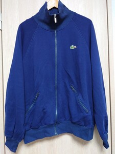 レア フランス製 ラコステ トラックジャケット ネイビー ジャージ ビンテージ ヴィンテージ LACOSTE Made in FRANCE フレラコ 70s