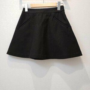 Ray BEAMS 0 レイビームス スカート ミニスカート Skirt Mini Skirt Short Skirt 黒 / ブラック / 10000961