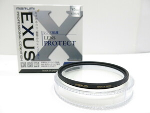 【 中古 】marumi EXUS Lens Protect 95mm 保護 フィルター 安心のケース元箱付 [管SP745]