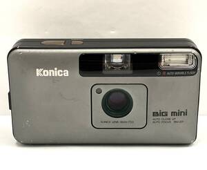 〈カメラ〉Konica コニカ　BIG mini KONICA LENS 35mm F3.5　フィルム式　コンパクト【中古/現状品/ジャンク品】005103-②