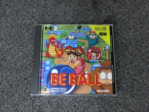 ハドソン HUDSON SOFT PCエンジン Huカードソフト BE BALL