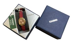 CASIO　カシオ　レディース　腕時計　LTP-1105Q-4D2　レトロ【長期保管未使用品】【電池交換済み】