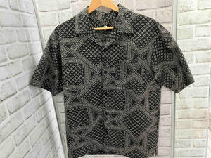 THE NORTH FACE／NR21805／ショートスリーブドットエアーシャツ／S/S Dot Air Shirt ／半袖シャツ／サイズL／総柄／ノースフェイス