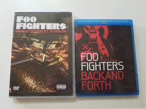 【輸入盤中古Blu-rayディスク Foo Fighters: Back and Forth＋輸入盤中古DVD Live at Wembley Stadium (フー・ファイターズ) 2巻セット】