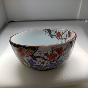 【雑貨】 食器　有田焼　雅　小鉢　色絵 梅花絵柄　和食器　茶碗　