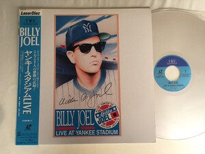 【美品レーザーディスク】Billy Joel / ヤンキースタジアムLIVE Live At Yankee Stadium LD CBSソニー CSLM788 90年ライヴ収録字幕入り