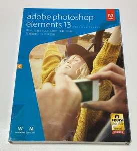 【ジャンク】 Adobe Photoshop Elements 13 アドビ フォトショップ Windows / Mac OS対応 シリアルナンバー付き 【商品説明必読】