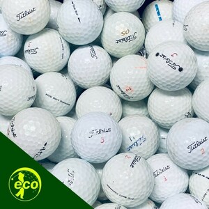 ロストボール タイトリスト 各種混合 ホワイト系 1個 Bランク 中古 ゴルフボール ロスト Titleist エコボール