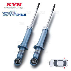 KYB カヤバ NEW SR SPECIAL (リア) Mira （ミラ） L710V EF-VE 98/10～02/12 4WD車 (NSF1034/NSF1034