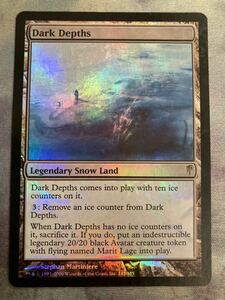 CSP 暗黒の深部　英FOIL1枚　プレイド　MTG