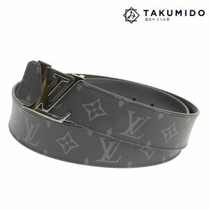 ルイヴィトン LOUIS VUITTON ベルト サンチュール LV イニシャル M9043 サイズ90/36 モノグラム エクリプス 中古SA 278342