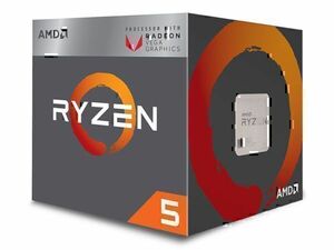 AMD Ryzen 5 2400G Socket AM4 APU/CPU BOX 未開封品 118