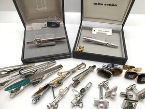 キングラム[05]ネクタイピン・カフリンクス(カフス)★17点おまとめ★dunhill/BALLY/mila schon/パール SILVER925・K14など【送料無料】9653