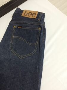 美品 70s Lee 201-2541 ブーツカット USA製TALON42 ジッパー デニム パンツ W28 リー 70年代 オリジナル タロン 濃紺 ジーンズ