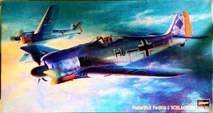 長谷川 hasegawa ハセガワ 1/48 フォッケ ウルフ Fw 190A-3 シュラゲーター SCHLAGETER