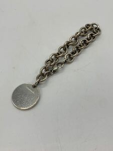 TIFFANY ティファニー シルバー 925刻印 ブレスレット アクセサリー リターントゥ ラウンドタグ