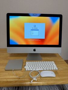 iMac 21.5inch おまけでApple純正外付けDVDドライブ付き