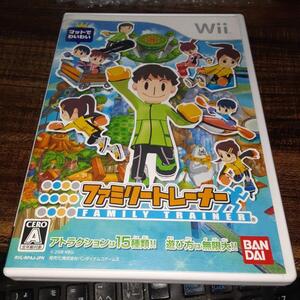 【送料4点まで230円】N【Wii】ファミリートレーナー【動作確認済】