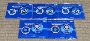 ロックマン　バッジセット　新品未開封　やや色焼けあり