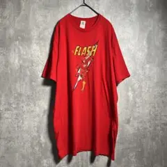 【良品】00s，The Flash｜フラッシュ，DCコミック，キャラ，Tシャツ