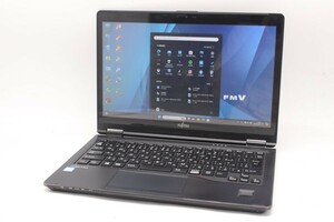 訳有 フルHD 12.5型 Fujitsu LIFEBOOK P727R Windows11 七世代 i7-7500u 8GB 256GB-SSD カメラ 無線 Office付 中古パソコン 管:1801m