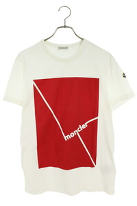 モンクレール 20SS MAGLIA T-SHIRT F10918C70510 8390T サイズ:M フロントプリントTシャツ 中古 BS99