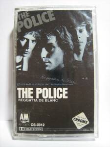 【カセットテープ】 THE POLICE / ★未開封★ REGGATTA DE BLANC US版 ポリス 白いレガッタ MESSAGE IN A BOTTLE 収録