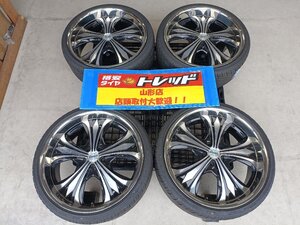 山形店 新品夏タイヤ 中古ホイール4本セット M