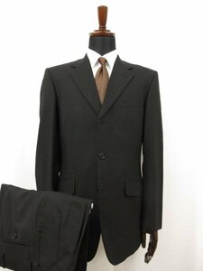 【ポールスミスロンドン Paul Smith LONDON】 シングル3ボタン スーツ (メンズ) sizeL ブラック マイクロチェック ■27RMS8809