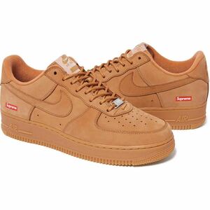 27.5cm US9.5 Supreme Nike Air Force 1 Low Wheat DN1555-200 シュプリーム ナイキ エアフォース ワン ウィート 茶